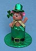 Annalee 3" Leprechaun Mouse in Hat - Mint - 150209