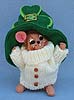 Annalee 5" Leprechaun Mouse with Huge Hat - Near Mint - 150311oxt