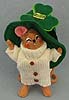 Annalee 5" Leprechaun Mouse with Huge Hat - Mint - 150311sqxt