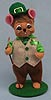 Annalee 6" Lad Mouse with Walking Stick 2016 - Mint - 150316