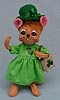 Annalee 6" Lass Mouse with Purse 2016 - Mint - 150416