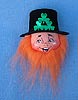 Annalee 3" Leprechaun Head Pin - Mint - 151508