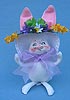 Annalee 6" Spring Bonnet Bunny - Mint - 152507