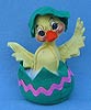 Annalee 5" Duck in Green Egg - Mint - 153288g