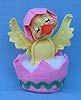 Annalee 5" Duck in Pink Egg - Mint - 153288px