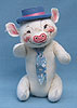 Annalee 10" Easter Parade Boy Pig - Mint - 154288