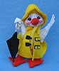 Annalee 5" Raincoat Duck with Umbrella - Mint - 156586