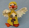 Annalee 5" Duck with Raincoat & Umbrella - Excellent - 156093a