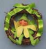 Annalee 5" Spring Elf with 6" Wreath - Mint - 157994
