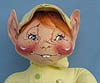 Annalee 30" Yellow Spring Elf - Very Good - Signed - 158690sox