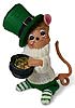 Annalee 6" St. Patrick's Boy Mouse 2019 - Mint - 160519
