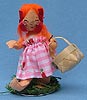 Annalee 7" Country Girl with Basket - Near Mint - 162083xx