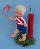 Annalee 7" Boy with Firecracker - Near Mint - 165084tong