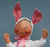 Annalee 18" Bunny Kid with Slippers -Mint / Near Mint  - 167190ox