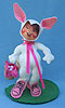 Annalee 7" Easter Bunny Kid with Basket - Mint/ Near Mint - 167295