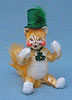Annalee 4" Irish Tabby Kitty Cat - Mint - 168407