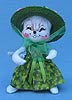 Annalee 6" St. Patrick's Girl Mouse - Mint - 169007