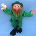Annalee 15" Leprechaun Treasure Holding Coins - Near Mint - 170801ox