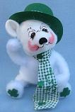 Annalee 8" St. Patricks Bear - Near Mint - 172303a