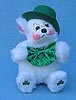 Annalee 8" St Patricks Boy Bear - Mint - 172304