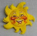 Annalee 3" Sunshine Pin - Excellent - 181087a