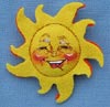 Annalee 3" Sunshine Pin - Yellow and Orange - Mint - 181203xo