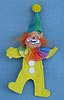 Annalee 5" Circus Clown Finger Puppet - Mint - Prototype - 192402