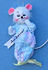Annalee 3" New Arrival Baby Mouse Ornament - Mint - 196504ox