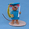 Annalee 3" Graduation Boy Mouse - Mint - 198997sq