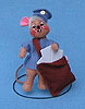 Annalee 3" Mailman Mouse - Mint - 199396