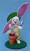 Annalee 3" Gardener Bunny - Mint - 200311