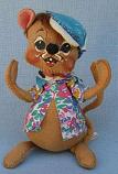 Annalee 7" Tacky Tourist Mouse Beach Mouse - Near Mint - 200389a