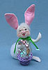 Annalee 5" Easter Basket Bunny - Mint - 200809