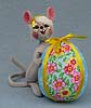 Annalee 5" Egg-stra Special Mouse with Egg 2014 - Mint - 200814