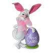 Annalee 6" Happy Easter Bunny with Egg 2018 - Mint - 201118