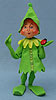 Annalee 9" Green Spring Elf with Ladybug - Mint - 201310