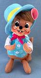 Annalee 6" Spring Boy Mouse 2014 - Mint - 201514