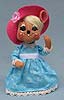 Annalee 6" Spring Girl Mouse 2014 - Mint - 201614