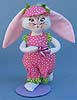 Annalee 12" Spring Girl Bunny with Butterfly 2015 - Mint - 201915ooh
