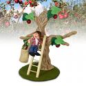 Annalee 9" Apple Orchard Traditions Kid in Tree AIA - Mint - 861221