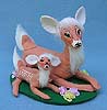 Annalee 10" Doe and Fawn - Mint - 202109