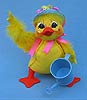 Annalee 9" Spring Planting Duck - Mint - 202208