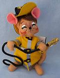  Annalee 7" Fireman Mouse - Mint - 202303sq