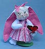 Annalee 10" Easter Girl Bunny - Mint - 202311