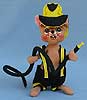 Annalee 7" Fireman Mouse - Near Mint - 202393a