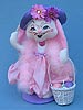 Annalee 12" Easter Parade Girl Bunny - Mint - 202708