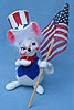 Annalee 7" Patriotic Boy Mouse - Mint - 203203ox