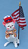 Annalee 6" Patriotic Boy Mouse - Mint - 204205sqxt