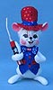 Annalee 6" Patriotic Boy Mouse with Firecracker - Mint - 204206