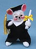 Annalee 5" Graduation Mouse - Mint - 210102ccxt